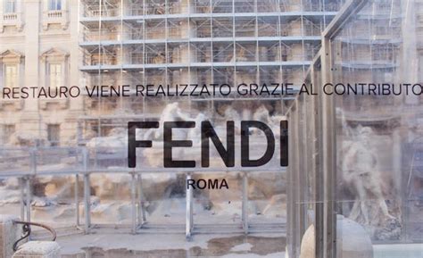 fendi fountain renovation